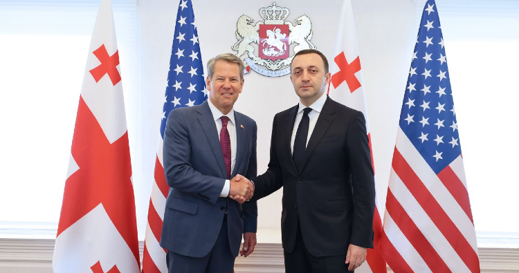 Georgian PM, US Georgia State Governor discuss “strategic partnership”